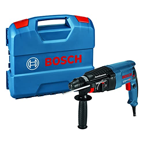 Bosch Professional GBH 2-26 - Martillo perforador (2,7 J, Ø máx. hormigón 26 mm, SDS plus, en maletín)